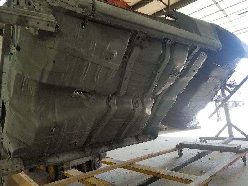 Olds 442 post-blast underneath
